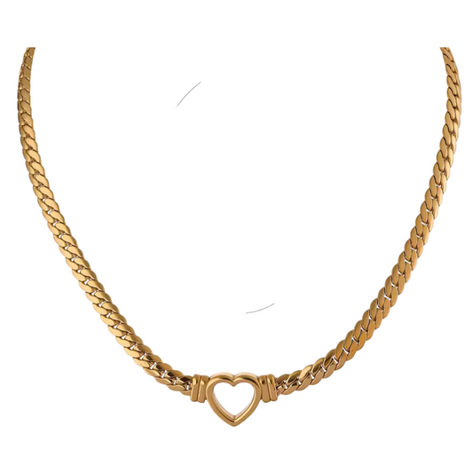 Heart Chain Necklace
