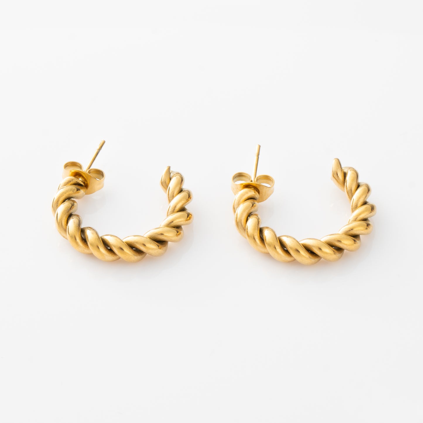 Spiral Hoop Earring