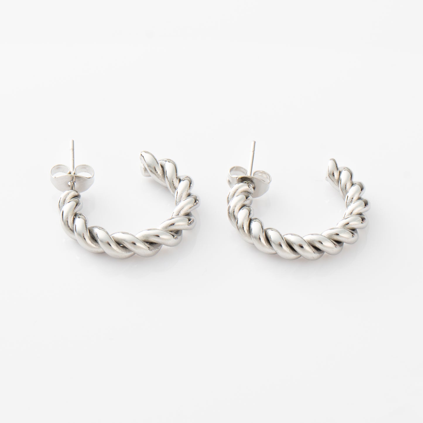 Spiral Hoop Earring