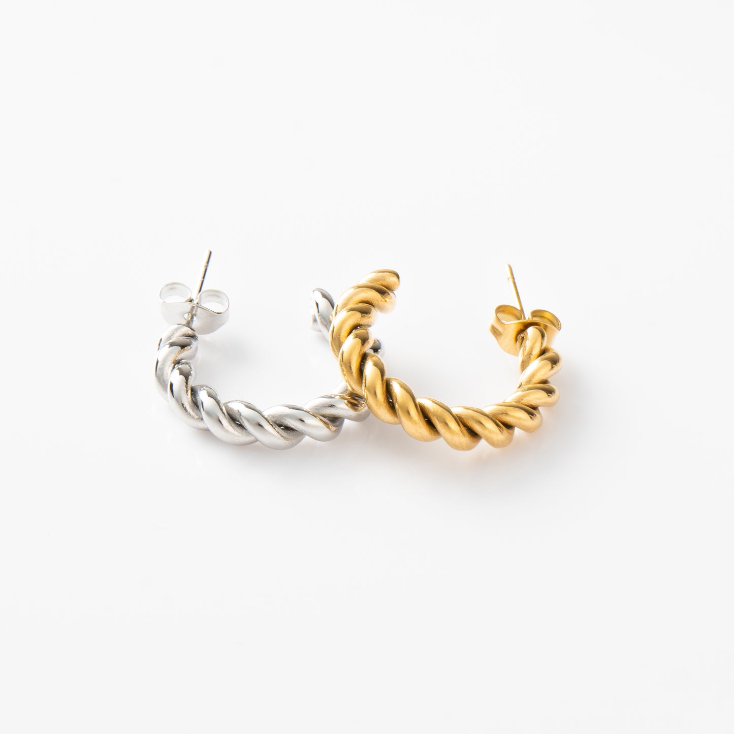 Spiral Hoop Earring