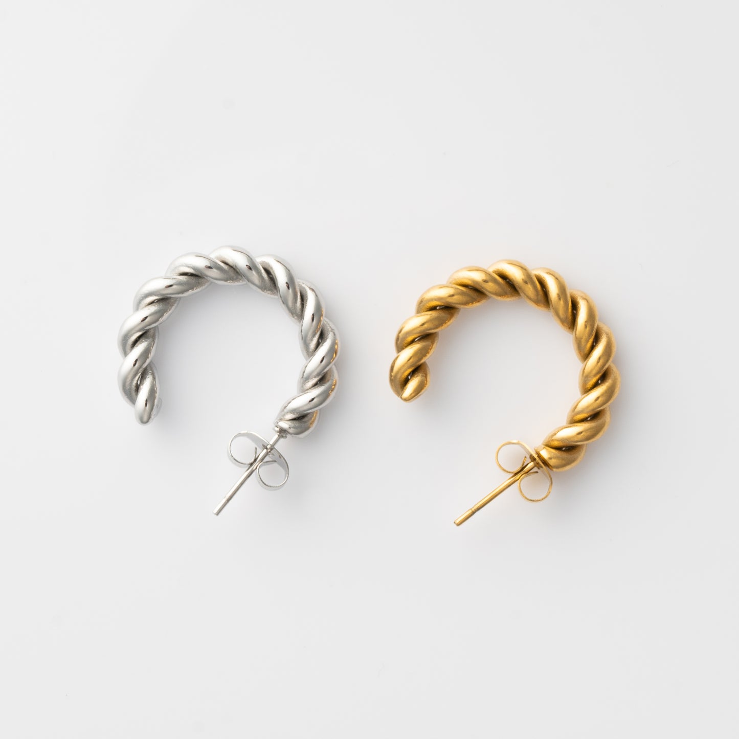 Spiral Hoop Earring