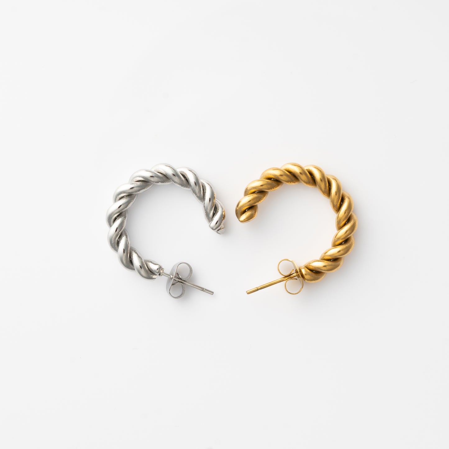 Spiral Hoop Earring
