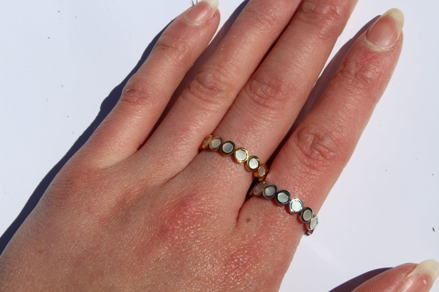 Shell Circle Ring