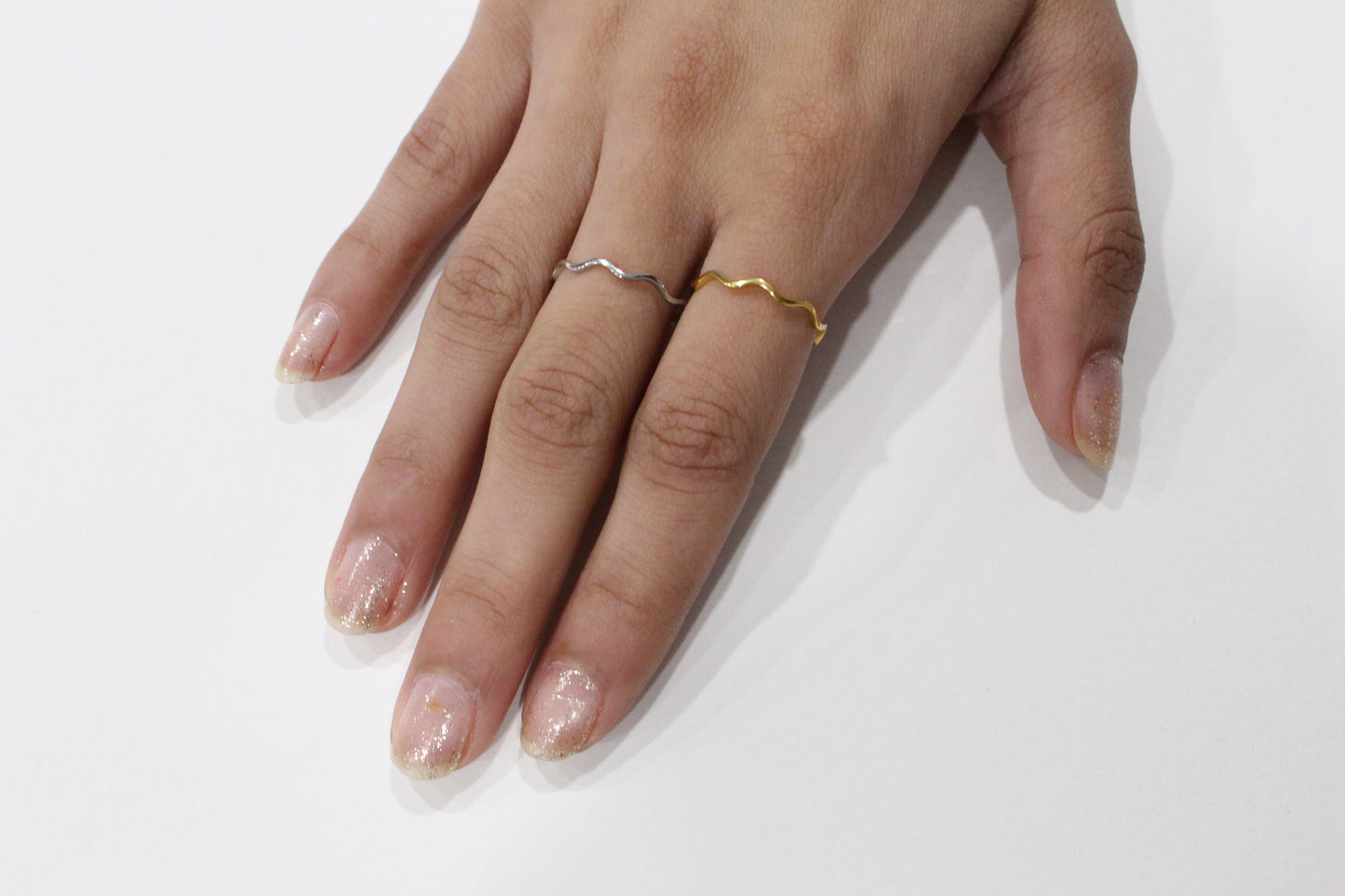 Thin Wavy Ring