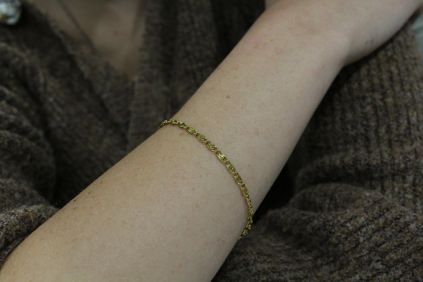 Rosette Chain Bracelet