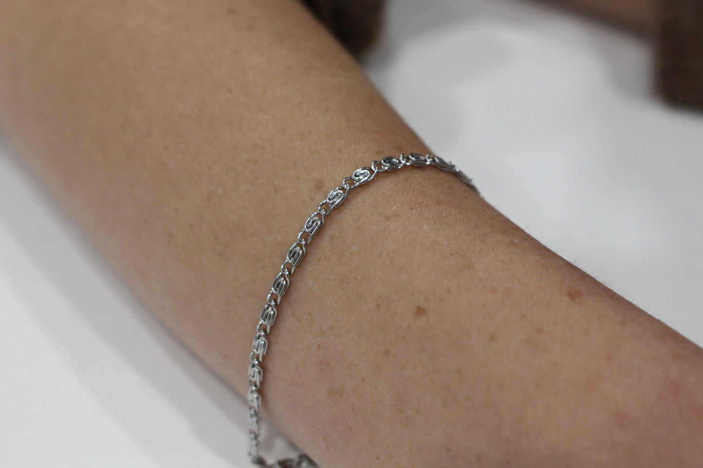 Rosette Chain Bracelet