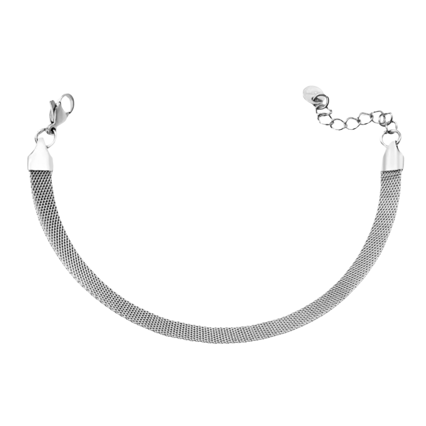 Flat Mesh Chain Bracelet