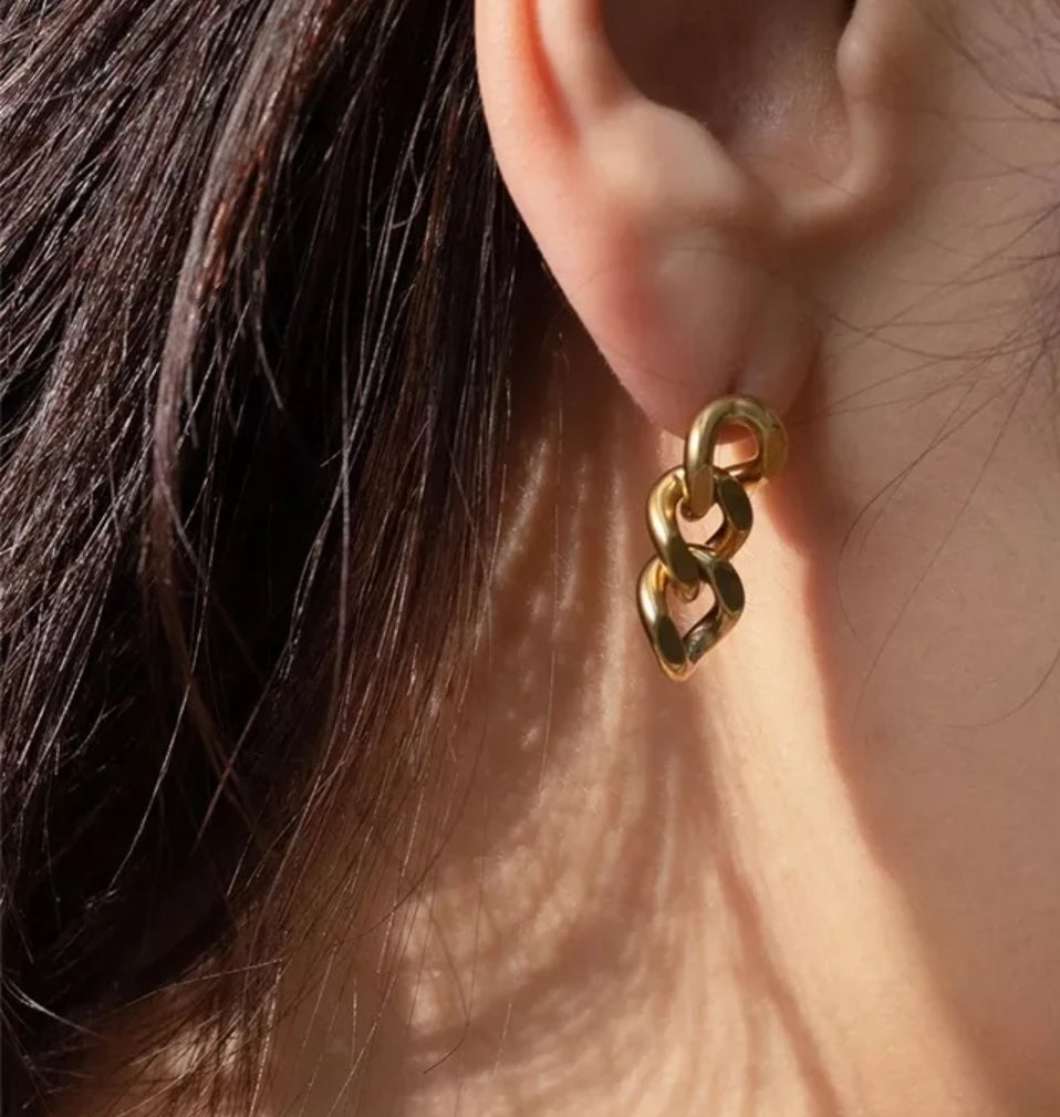 Chain Drop Earring