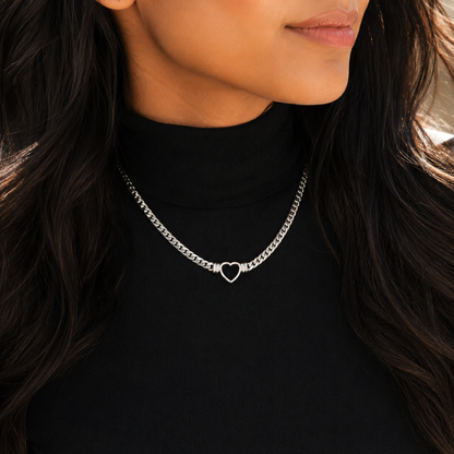 Heart Chain Necklace