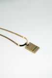 Kuffiyeh Designed Necklace-Adjustable in length, Unisex. 100% profits donated to PCRF
