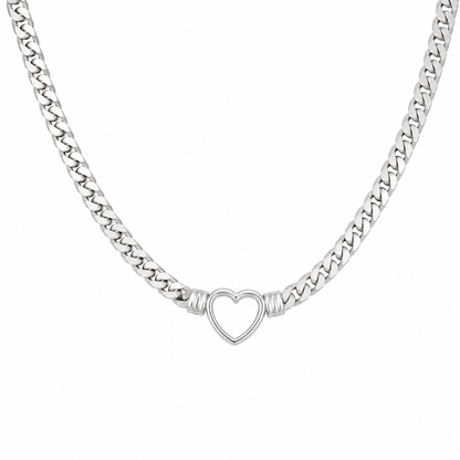 Heart Chain Necklace
