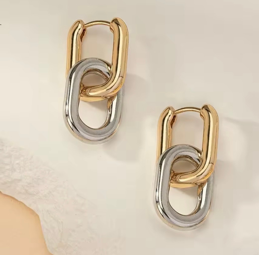 Double Oval Hoop