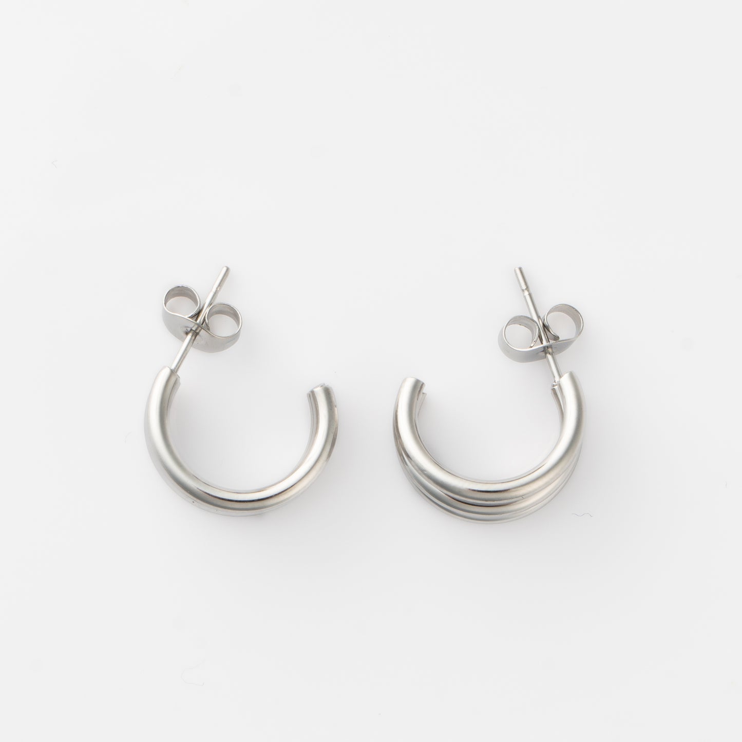 C-Shaped Stud Earring