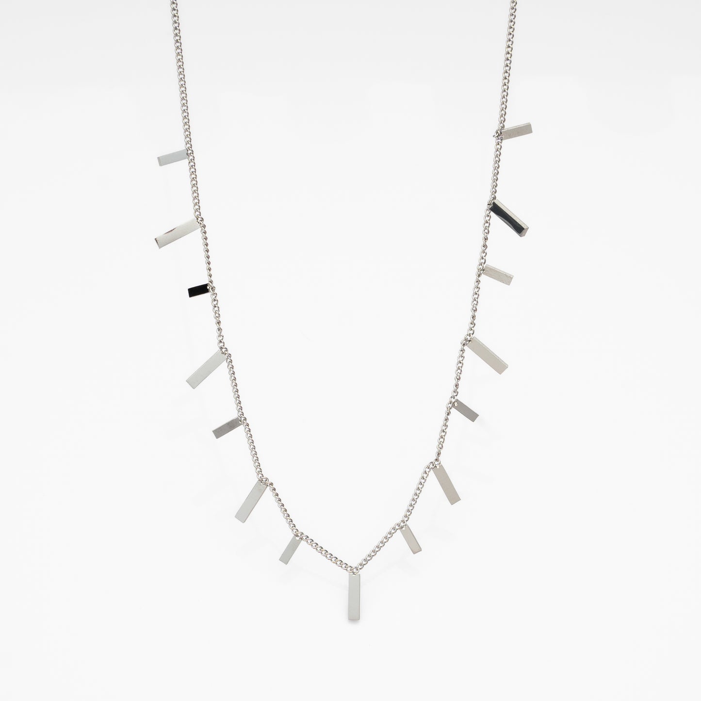 Rectangle Charm Necklace