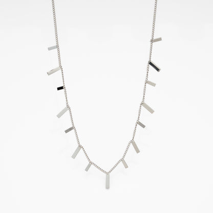 Rectangle Charm Necklace