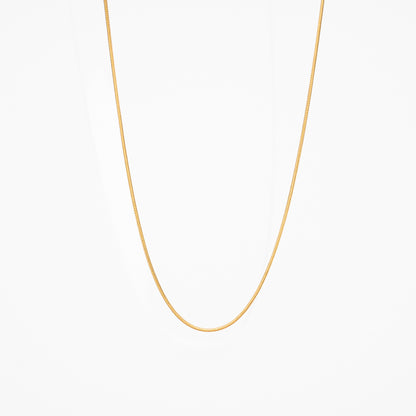 Round Snake Chain Necklace
