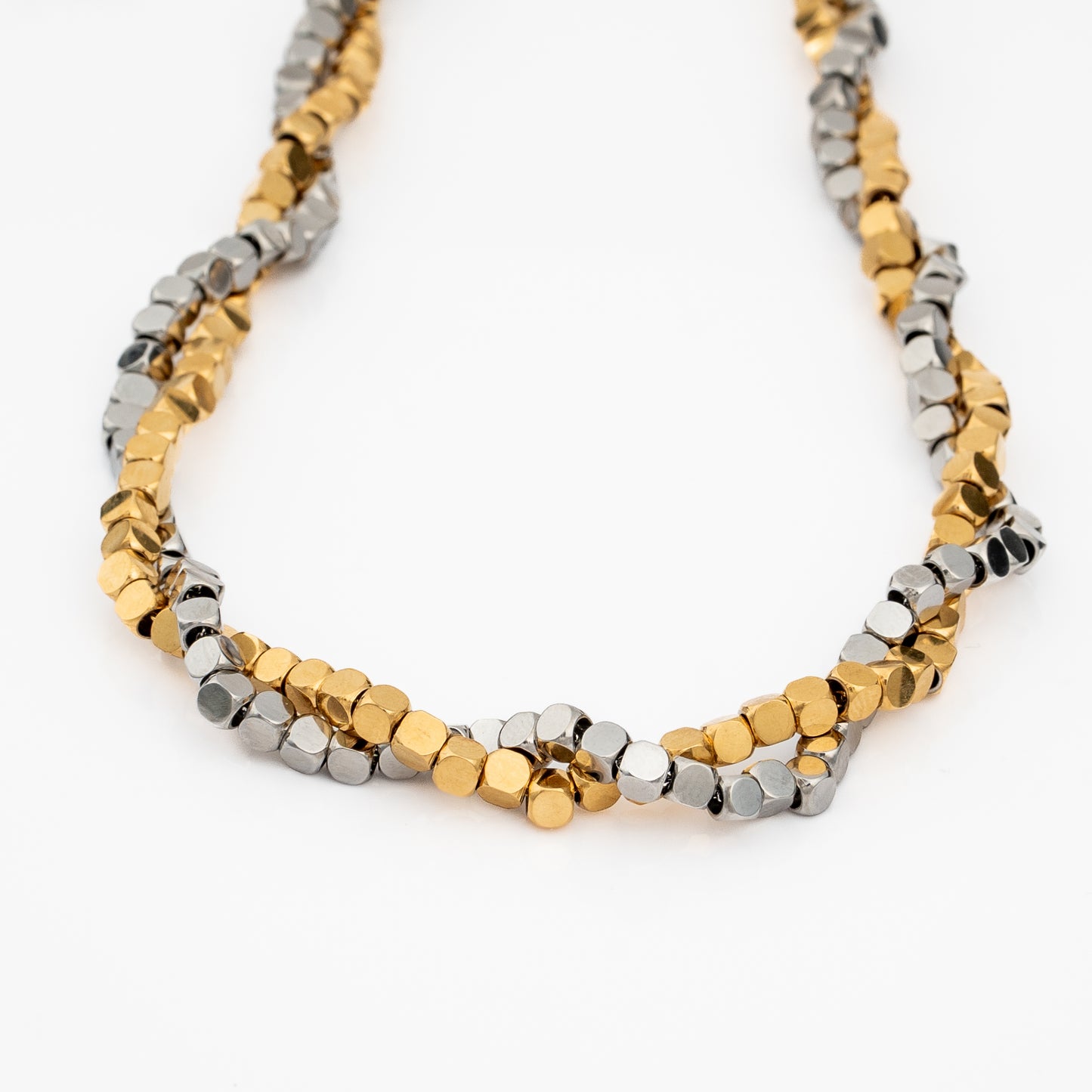 Metal Bead Necklace