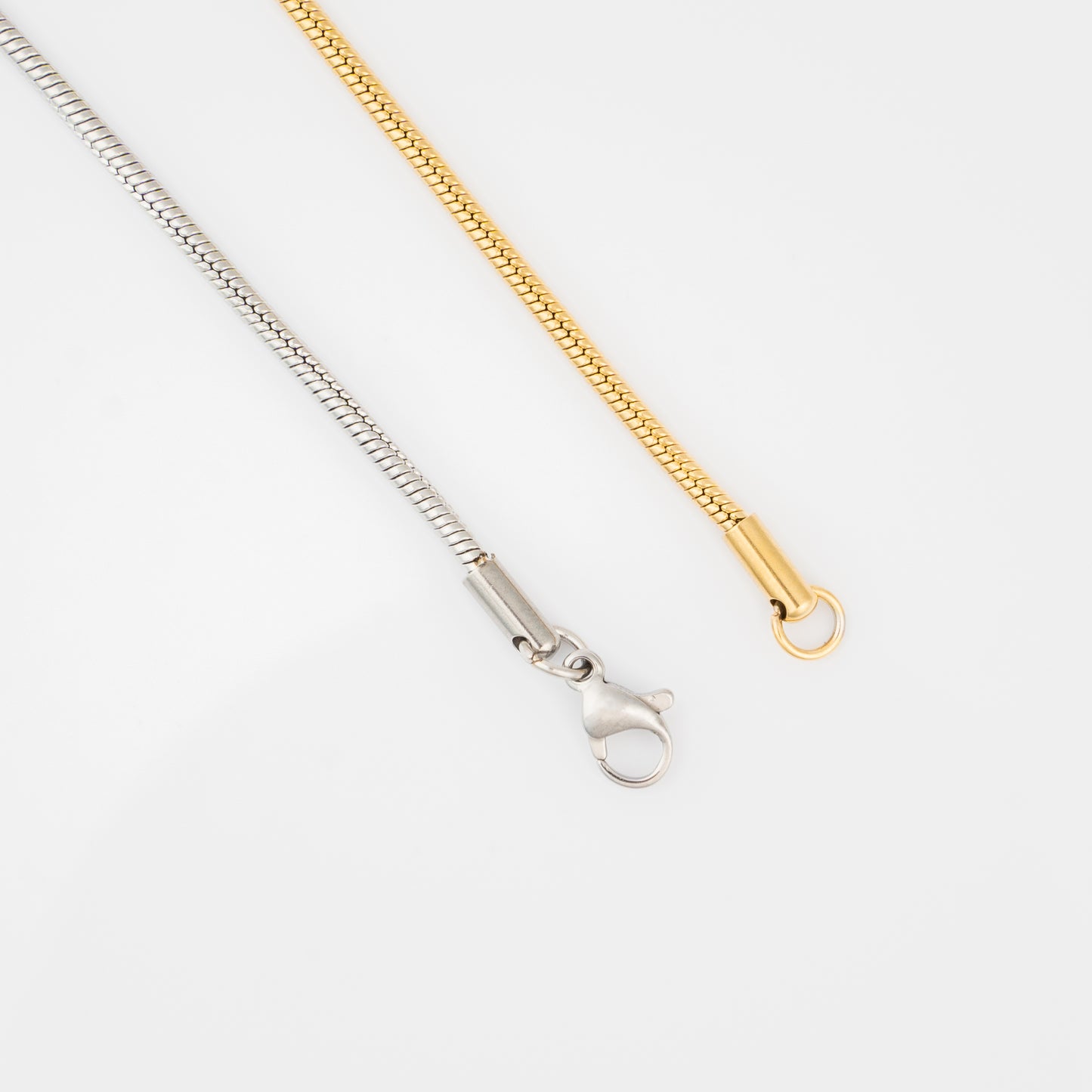 Round Snake Chain Necklace