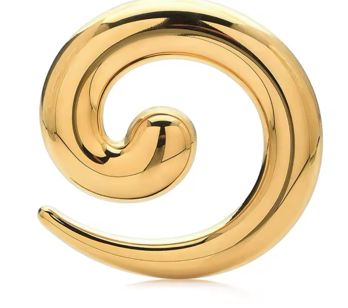 Swirl Brooch