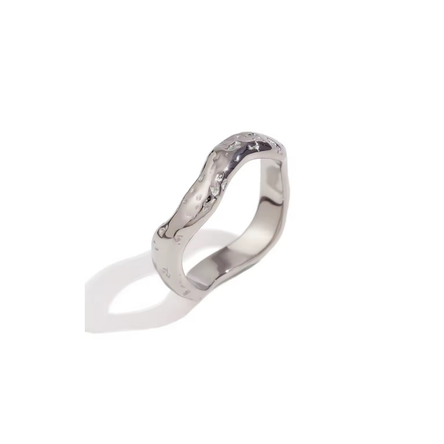 Wavy Imprinted Ring