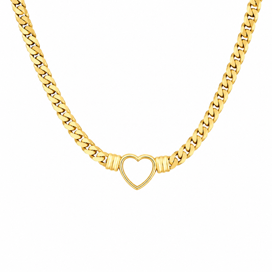 Heart Chain Necklace