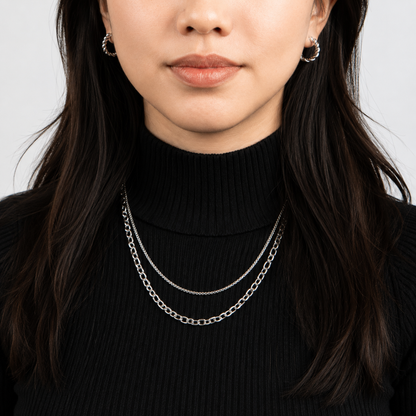 Framework Chain Necklace by Sunbalm Jewelry — product image 4