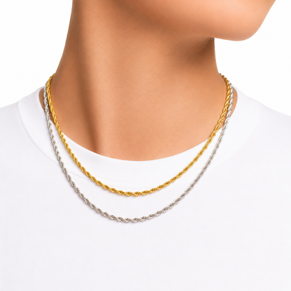 Twisted Rope Necklace