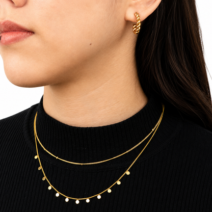 Circle Charm Necklace