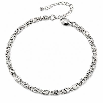 Rosette Chain Bracelet