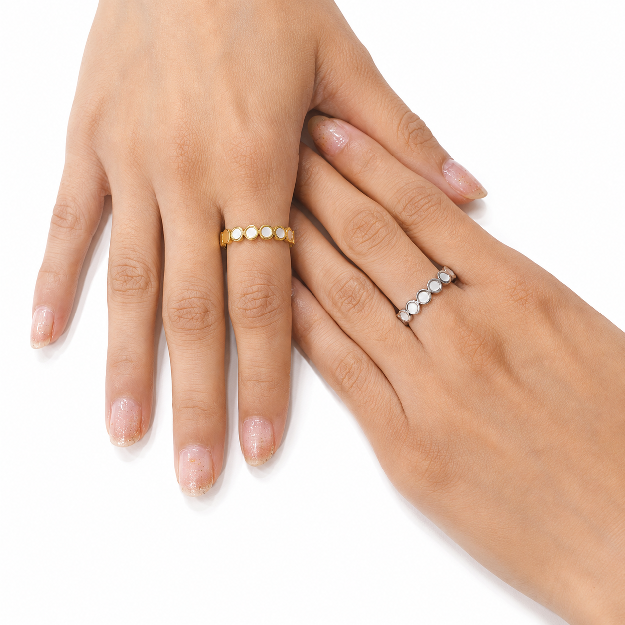 Shell Circle Ring