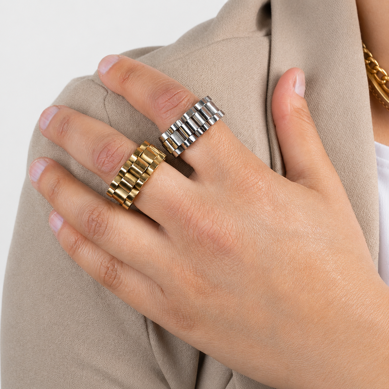 Link Chain RIng
