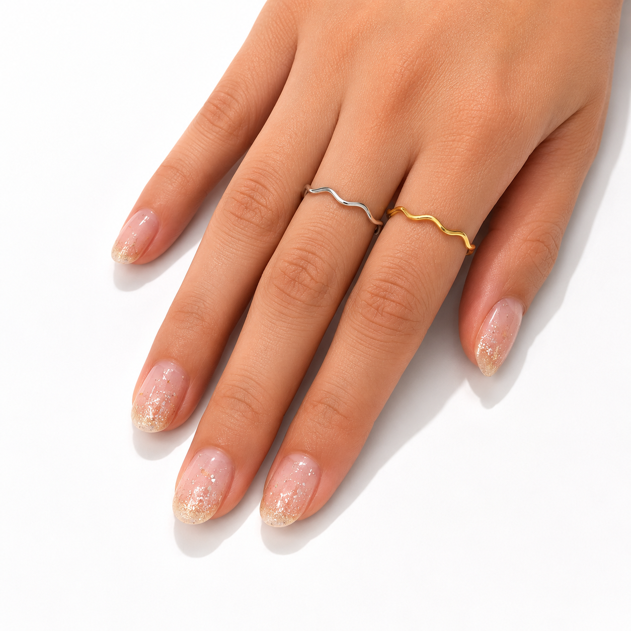 Thin Wavy Ring