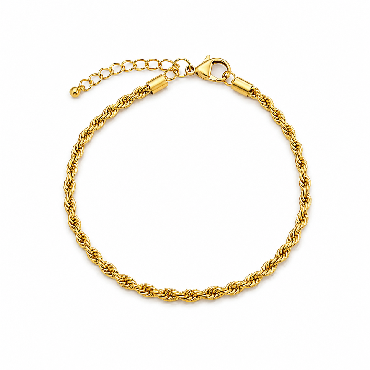 Twisted Rope Anklet