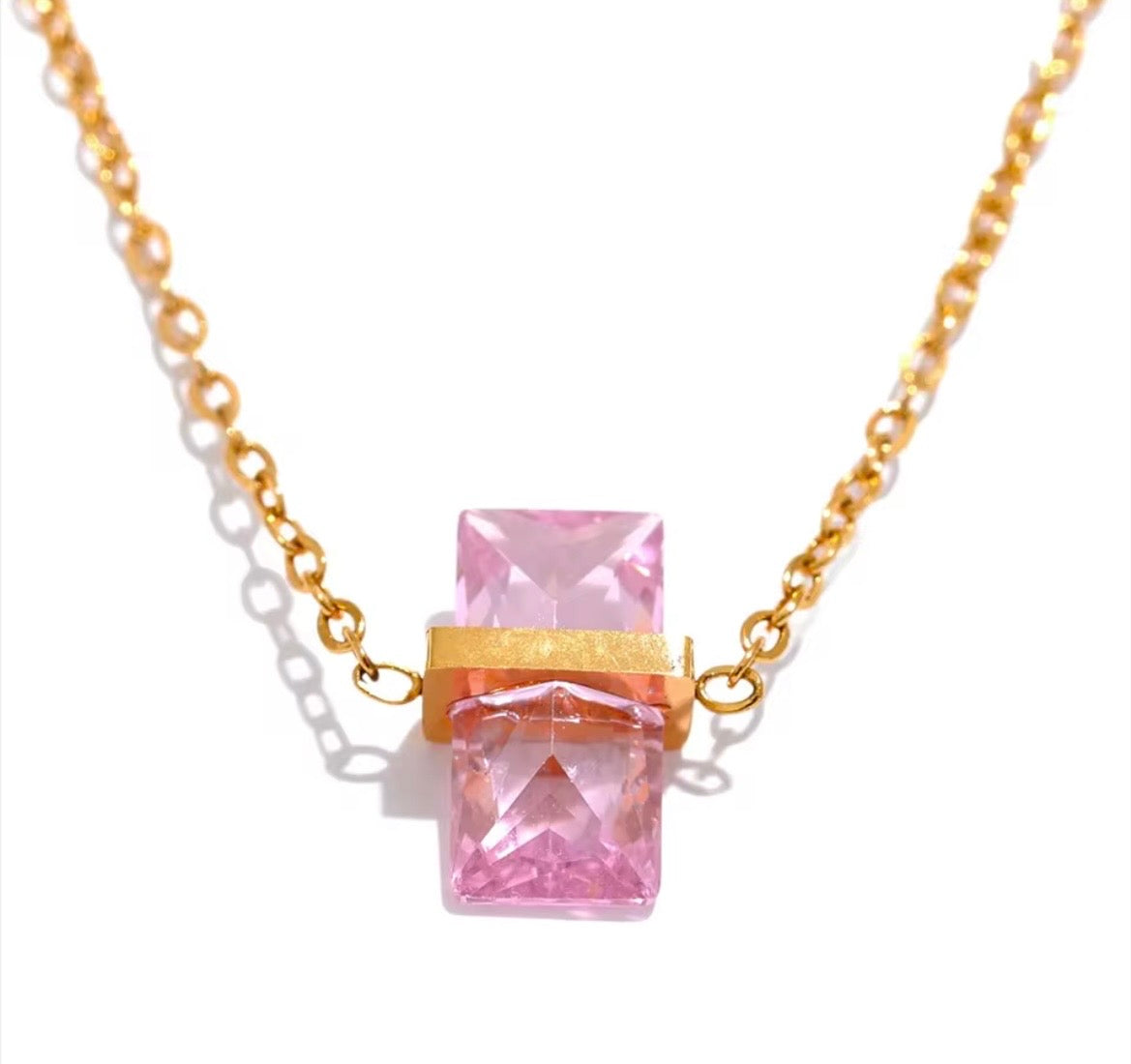 Drop Gem Necklace