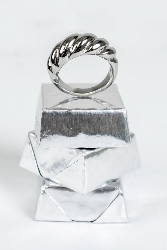 Texture Ring-Silver