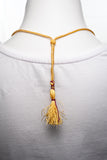 Silver Chain with Blue Pearl Pendant Necklace