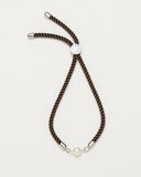 White Pearl Cord Bracelet