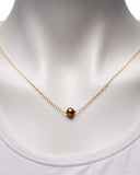 14 Karat Gold Filled Chain with Pearl Necklace