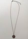 Druzy Stone Charm Necklace