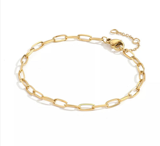 Paperclip Chain Bracelet