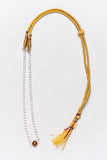 Silver Chain with Pearl Pendant Necklace