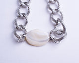 Shell Silver Chain Necklace
