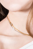 Side Initial Necklace